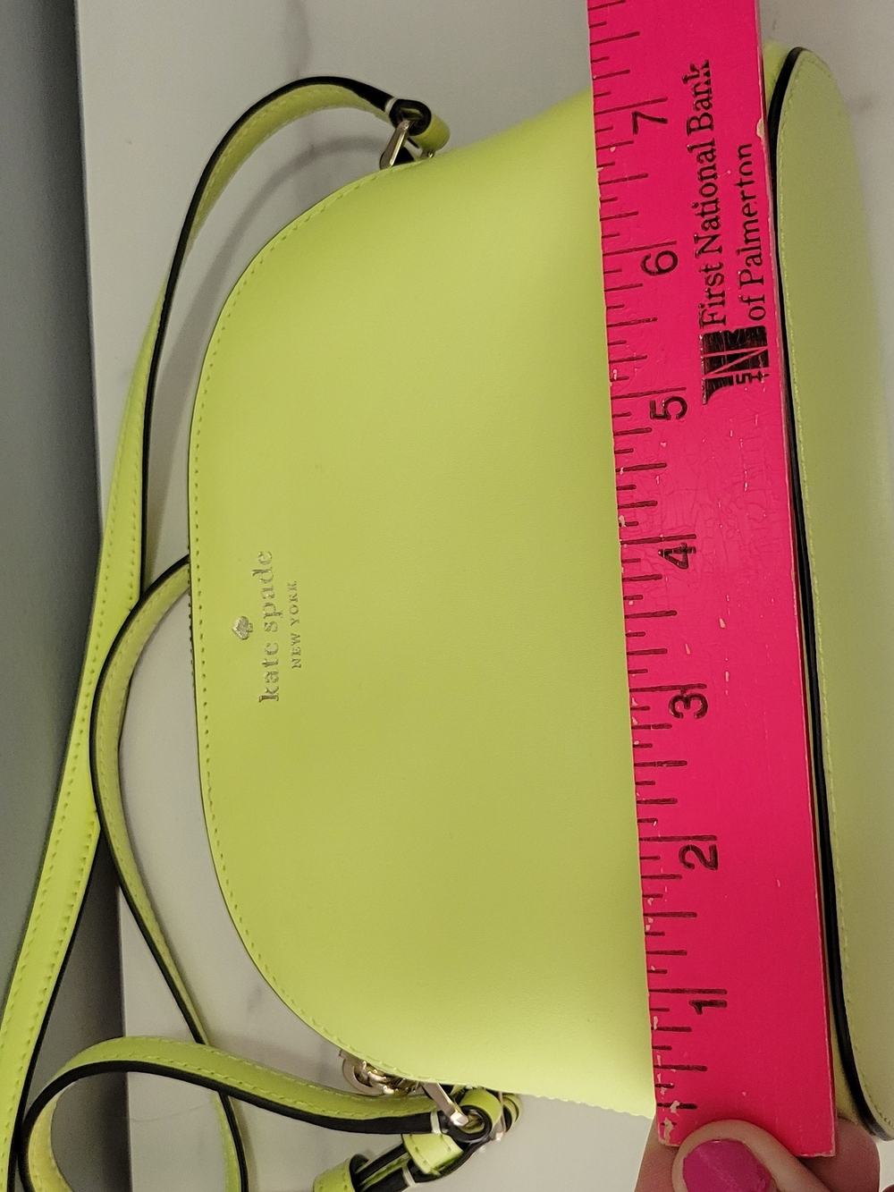 Kate Spade New York Citron Yellow Crossbody Bag - Picture 10 of 10